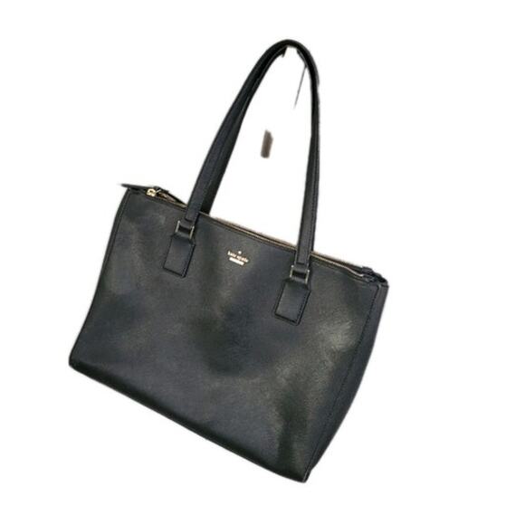 Kate Spade Cameron Street Satchel Purse – Black Leather Tote Handbag for Women - Picture 2 of 15